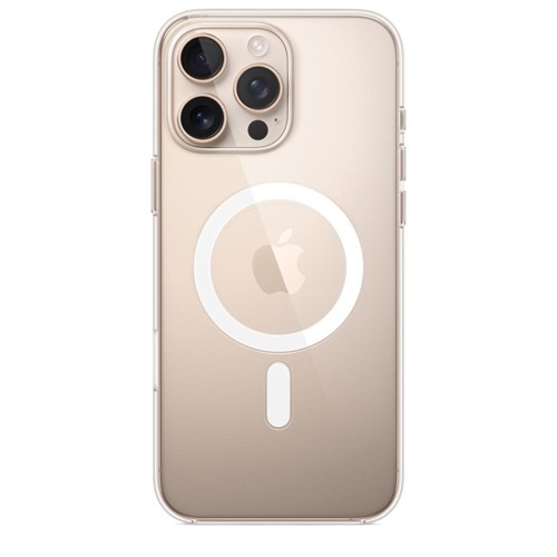 APPLE Clear Case mit MagSafe, Backcover, Apple, iPhone 16 Pro Max, 2954239
