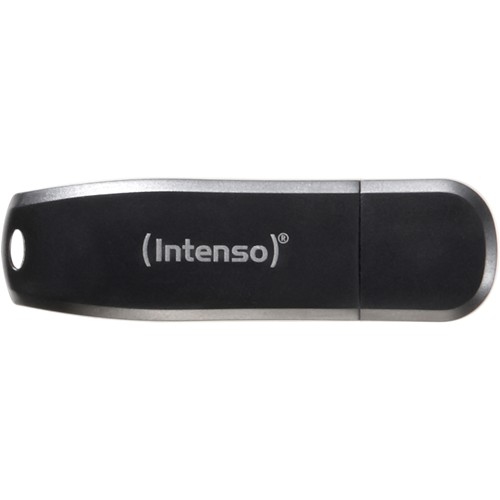 INTENSO Speed Line USB-Stick, 128 GB, Schwarz 2002914