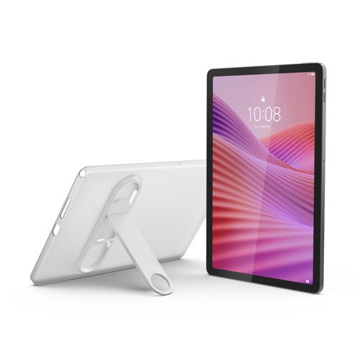 LENOVO Tab, Inkl. transparenter Schutzhülle mit integriertem Standfuß, Tablet, 64 GB, 10,1 Zoll, Luna Grey 2969071