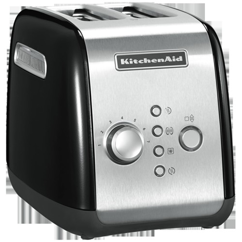 KITCHENAID 5KMT221EOB Toaster Onyxschwarz (1100 Watt, Schlitze: 2) 1814064