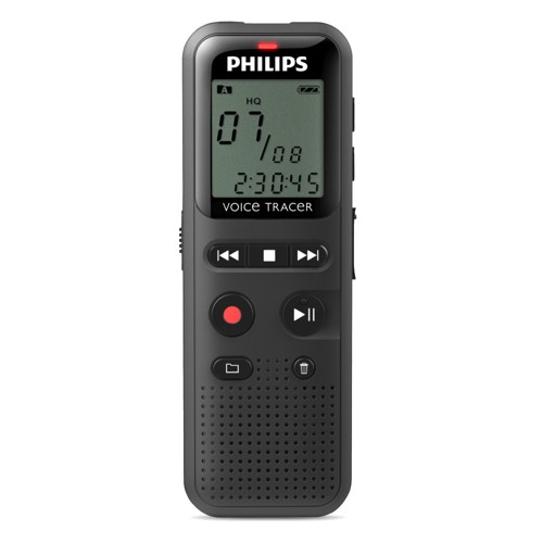 PHILIPS DVT 1160 Diktiergerät, Schwarz 2758482