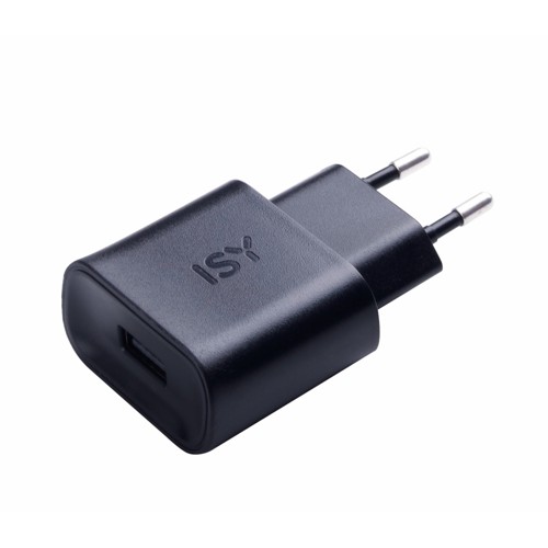 ISY IWC-4000 Wall Charger, Schwarz 1926114