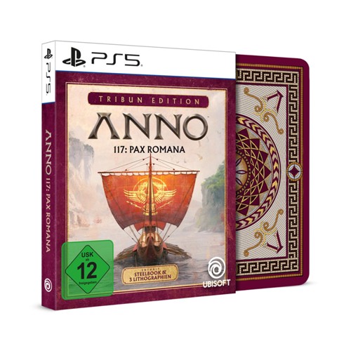 Anno 117: Pax Romana - Tribun Edition Steelbook ® (exklusiv bei Media Markt und Saturn) (PlayStation 5) 2997249