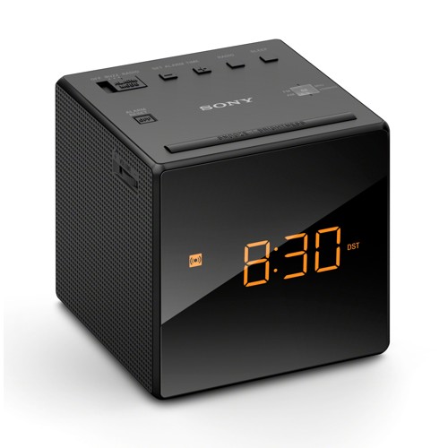 SONY ICF-C1 Radio-Uhr, Analog Tuner, Schwarz 1797573