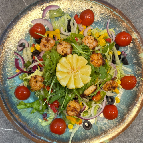 Scampi Salat