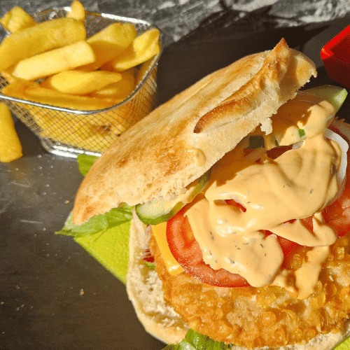 Chicken burger