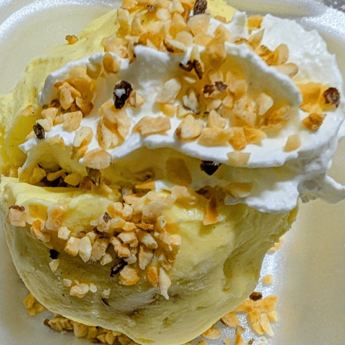 Tartufo vaniglia con cuore di cioccolato