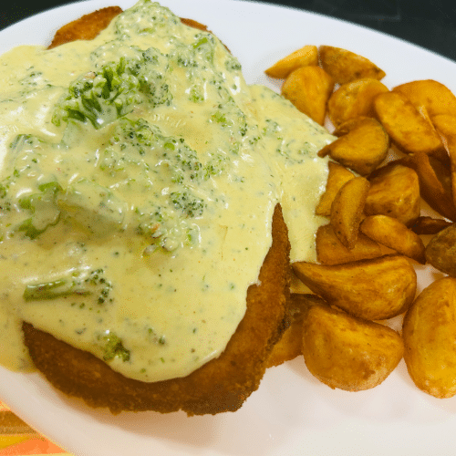 Hähnchenschnitzel Broccoli
