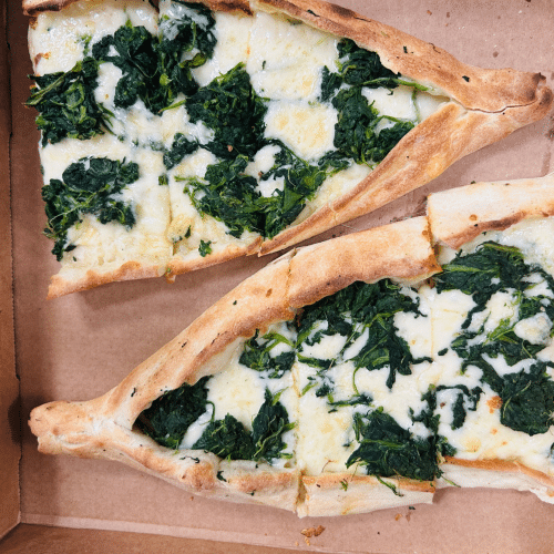 Pide Spinat (beilage Salat)