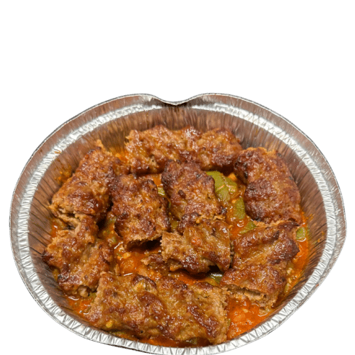 Hackfleischspiess mit Tomatenbrät / Ezmeli Kebap