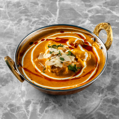 Curry-Gericht Kormak-Hühnerfleisch