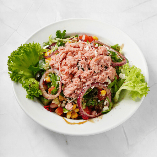 Gemischter Salat mit Thunfisch