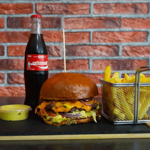 Cheeseburger Menü