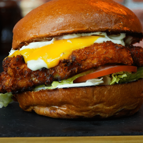 Crispy Chicken Cruncher Burger