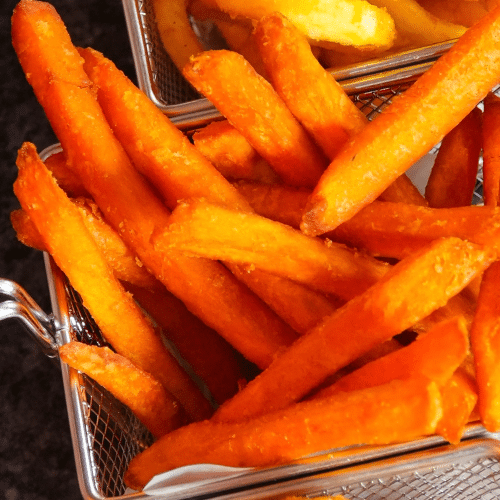 Süßkartoffel Pommes