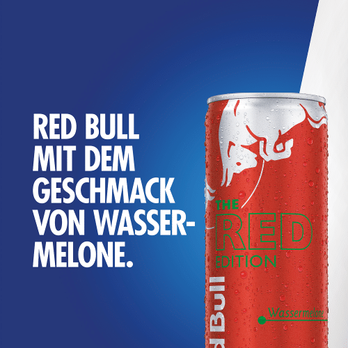 Red Bull Red Edition, Wassermelone-Geschmack, 250-ml-Dose