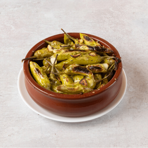 Gegrillte Peperoni