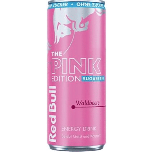 Red Bull The Pink Waldbeere sugarfree  0.25l (Einweg)