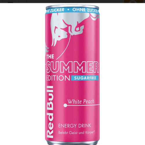 Redbull The Summer Edition White Peach sugarfree  0.25l (Einweg)