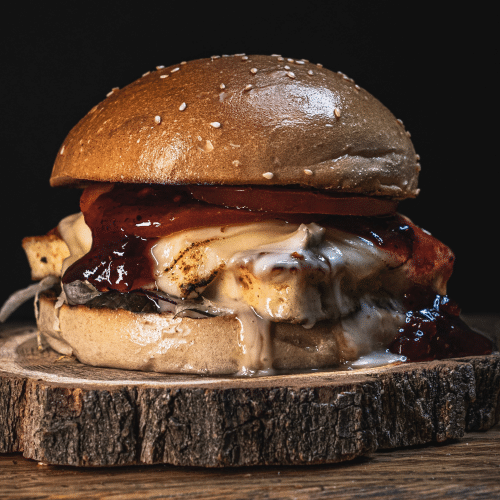 3-Käse-Hoch-Burger