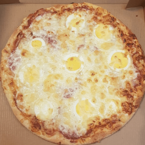 Pizza Salami mit Ei Ø 30cm