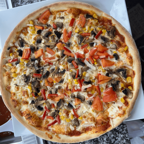 Pizza Margherita (vegetarisch)