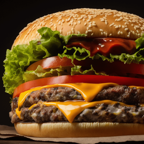 double cheeseburger