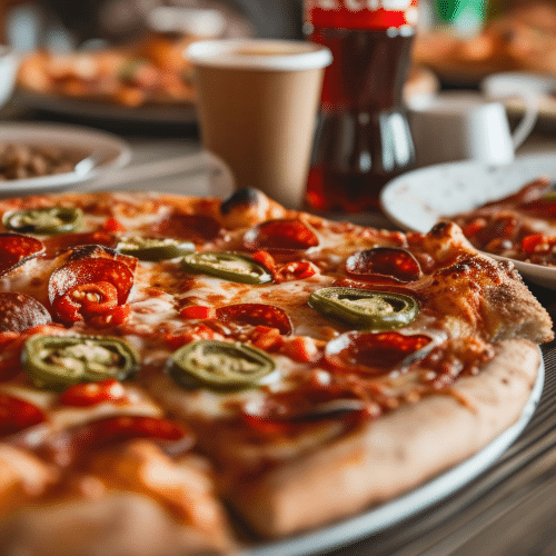 Familien-Pizza-Angebot