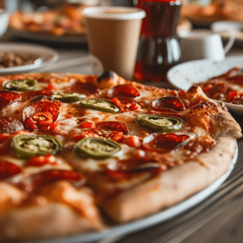 Party-Pizza-Angebot