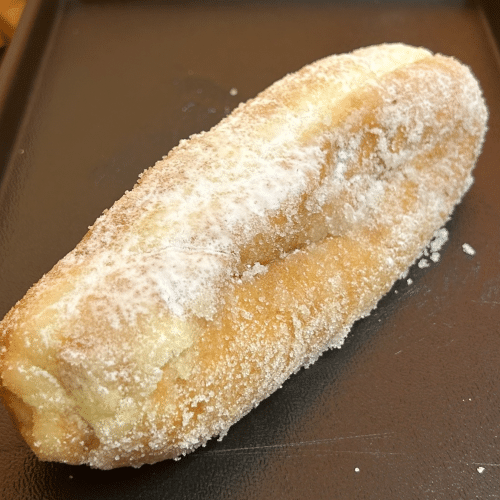 2 Stück Vanille Stange mit Puderzucker