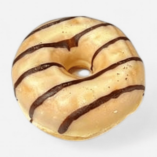 Donut mit Vanillecremefüllung
