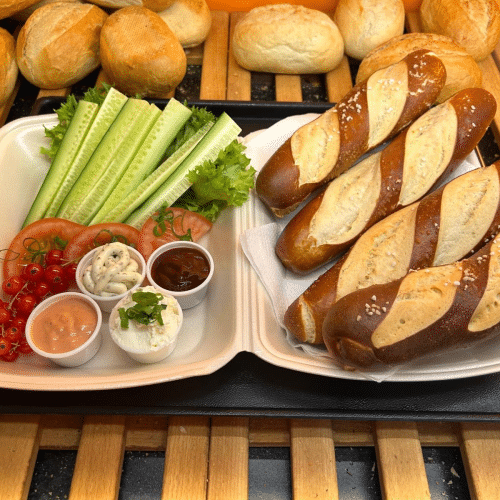 Laugenstangen Frühstück/Snack