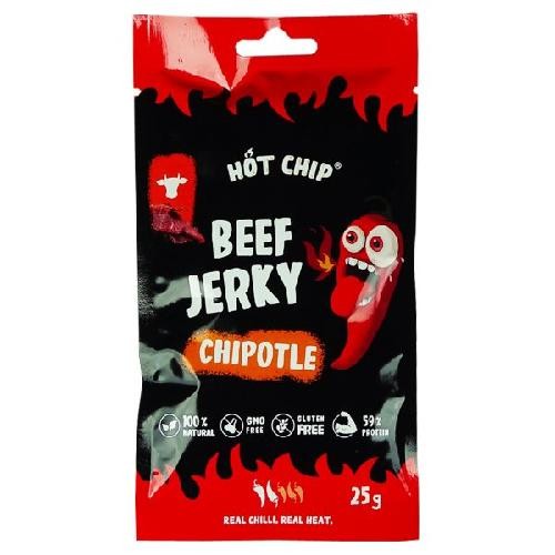 Hot Chip Beef Jerky 25g