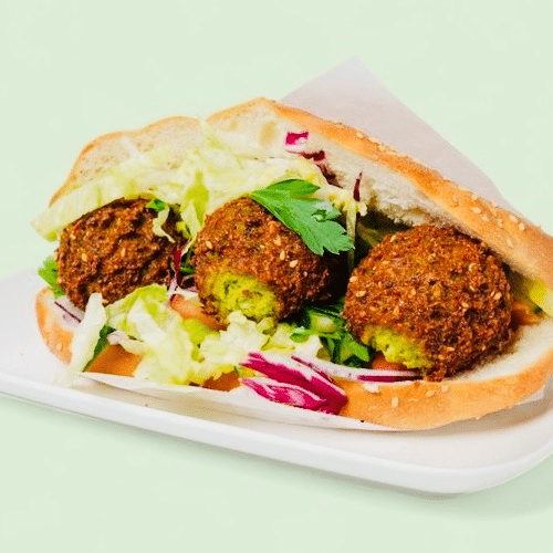 Falafel im Brot