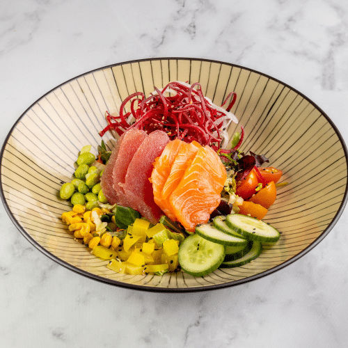 Sashimi Salat