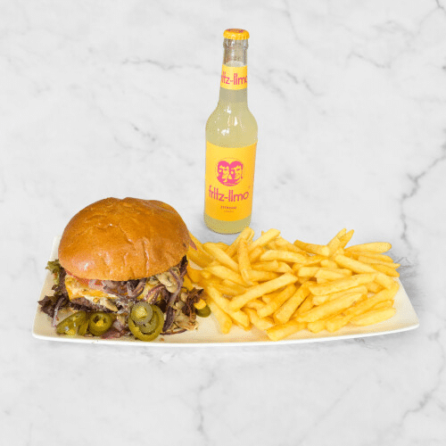 American Burger Menü