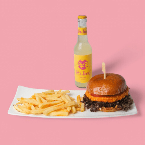 Crispy Chicken Burger Menü