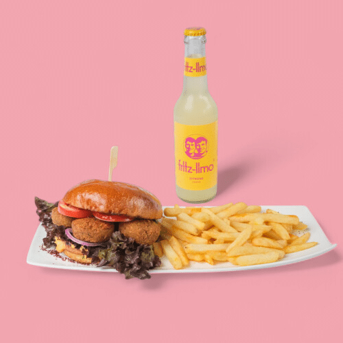 Falafel Burger Menü