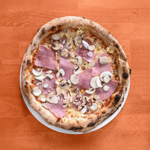 Pizza Prosciutto-Funghi
