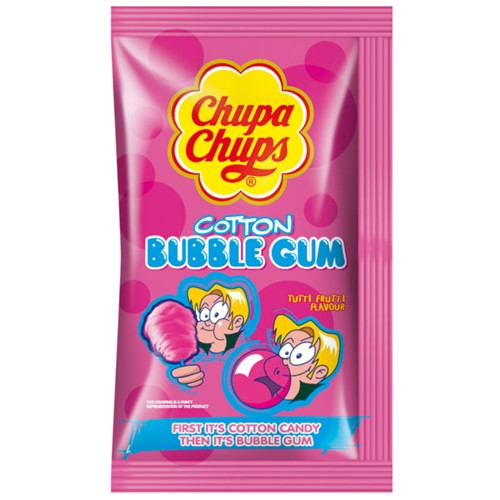 Chupa Chups Kaugummi-Watte Tutti-Frutti Bubble Gum 11g