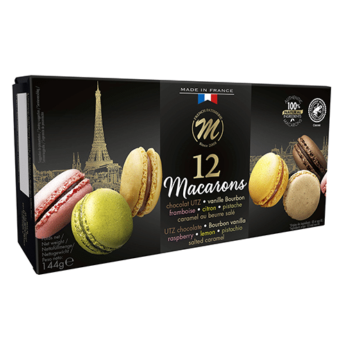 12 Macarons