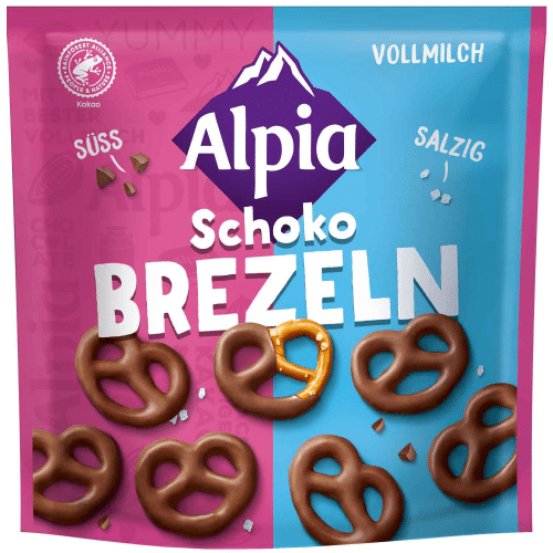 Alpia Schoko Brezeln