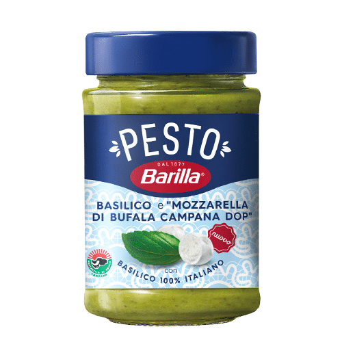 Barilla Pesto Basilico Mozzerella Di Bufala Campana Dop