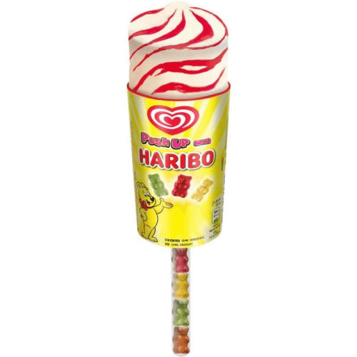 Langnese Push Up Haribo Eis