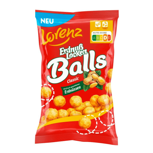 Lorenz Erdnuß Locken Balls classic