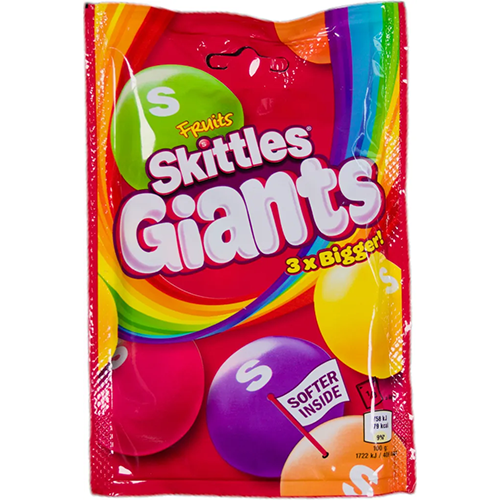 Skittles Giants Kaubonbons 132g