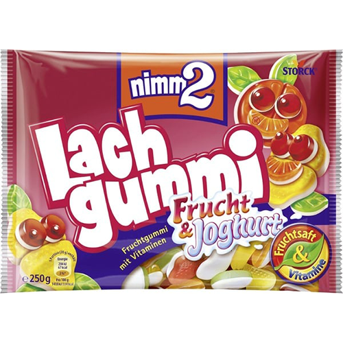 Storck Nimm2 Lachgummi Frucht und Joghurt