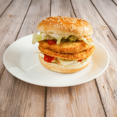 Doppel-Chickenburger
