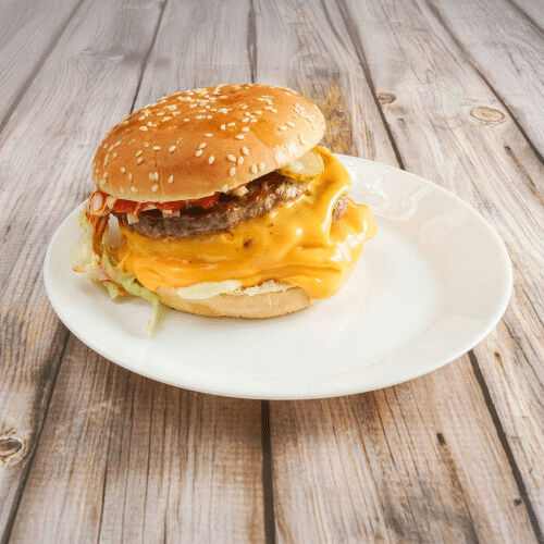 Doppel-Cheeseburger
