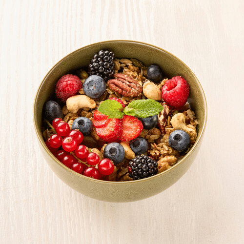 Berry Granola Bowl (vegetarisch)